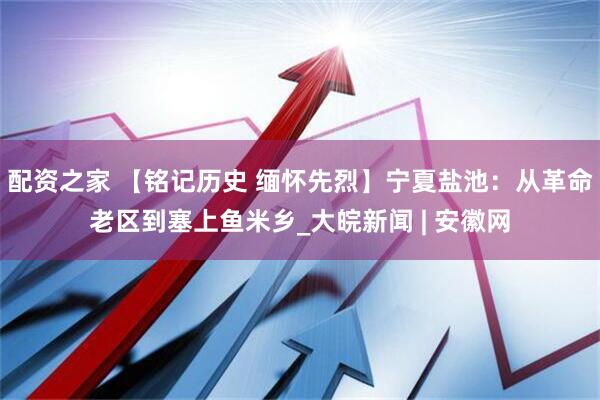 配资之家 【铭记历史 缅怀先烈】宁夏盐池：从革命老区到塞上鱼米乡_大皖新闻 | 安徽网